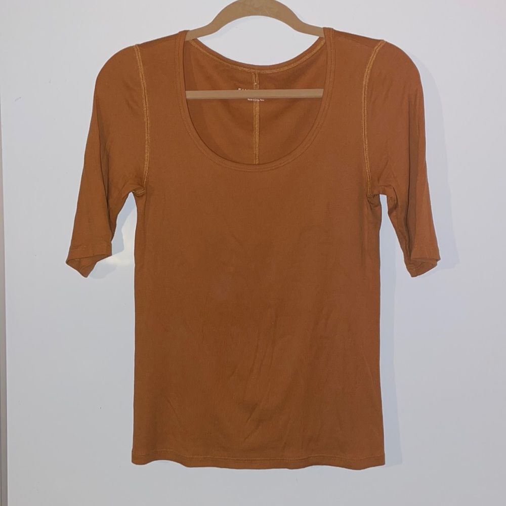 Everlane's Pima Micro Rib Scoop-Neck
